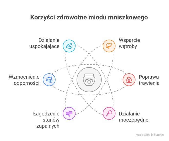 Miód mniszkowy - na co pomaga